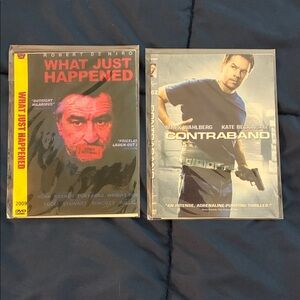 DVD Movie Set - What Just Happened & Contraband